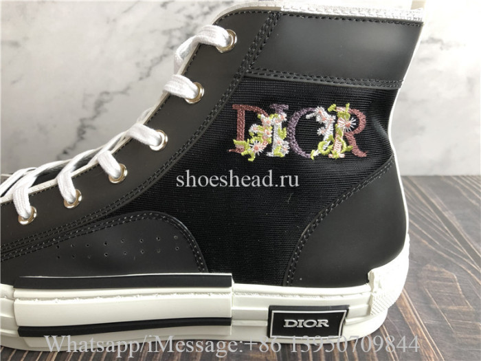 Dior B23 High Top Black Oblique
