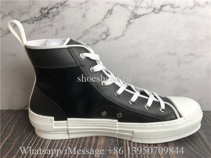 Dior B23 High Top Black Oblique