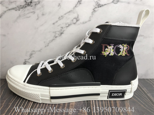 Dior B23 High Top Black Oblique