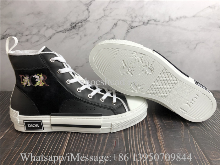 Dior B23 High Top Black Oblique