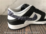 Nike Dunk Low Black Paisley