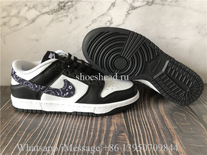 Nike Dunk Low Black Paisley