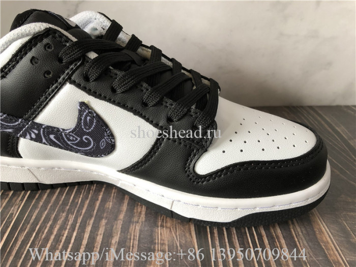 Nike Dunk Low Black Paisley