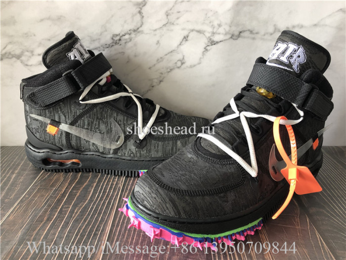 Off White x Nike Air Force 1 Mid Black