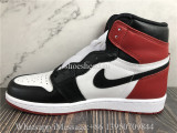 Super Quality Air Jordan 1 Retro High Black Toe