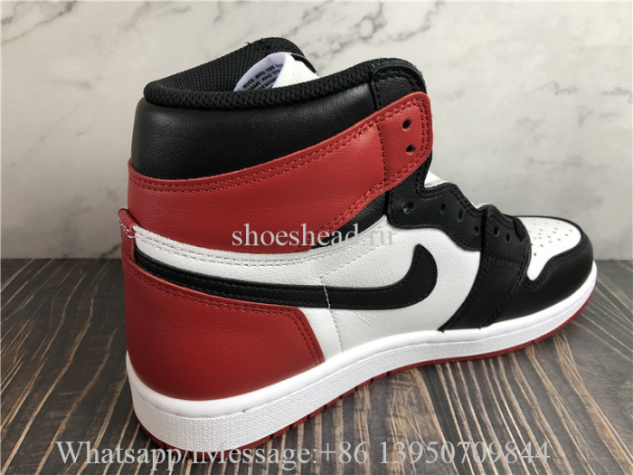 Super Quality Air Jordan 1 Retro High Black Toe