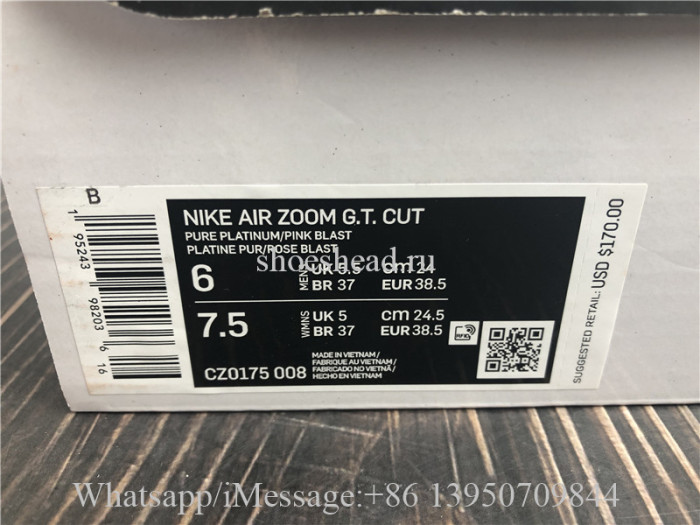 Nike Air Zoom G.T.Cut EP Pink