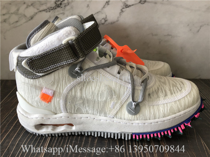 Off White x Nike Air Force 1 Mid White