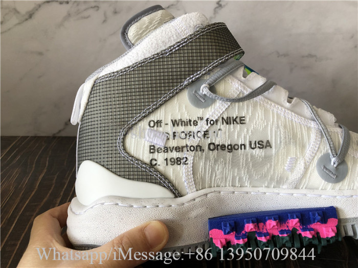 Off White x Nike Air Force 1 Mid White