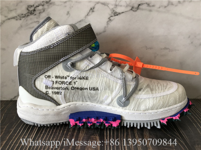 Off White x Nike Air Force 1 Mid White