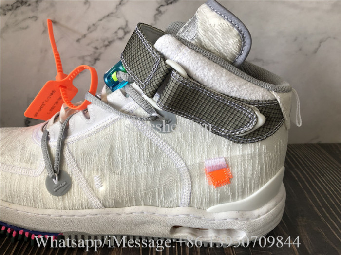 Off White x Nike Air Force 1 Mid White
