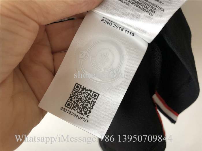 Moncler Black T Shirt