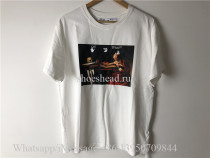 Off White Caravaggio Print Tshirt