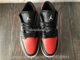 Air Jordan 1 Retro Low Black Toe