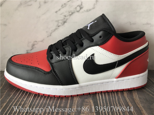 Air Jordan 1 Retro Low Black Toe