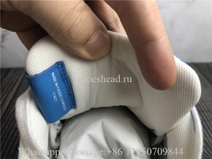 Louis Vuitton x Nike Air Force 1 Off White Blue