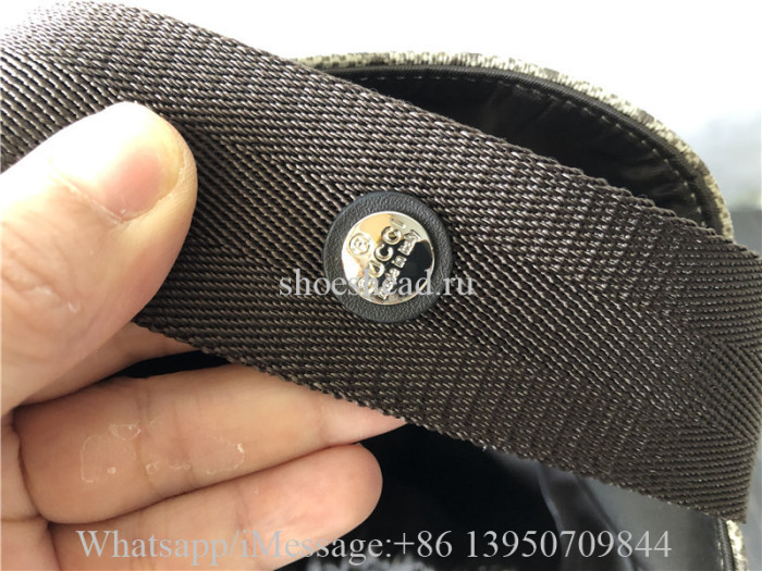 Original Gucci Gray GG Supreme Baby Diaper Bag