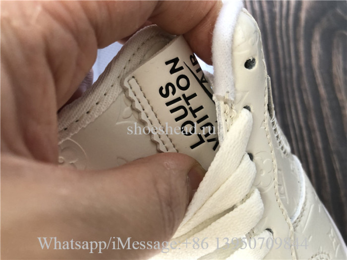 Off White x Nike Air Force 1 Louis Vuitton White