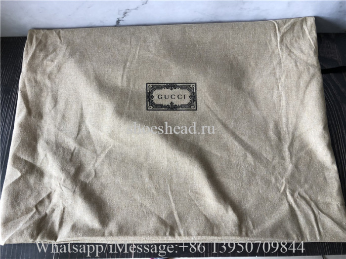 Original Gucci Gray GG Supreme Baby Diaper Bag