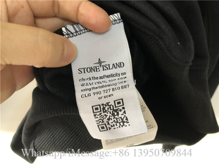Stone Island Black Tee Shirt