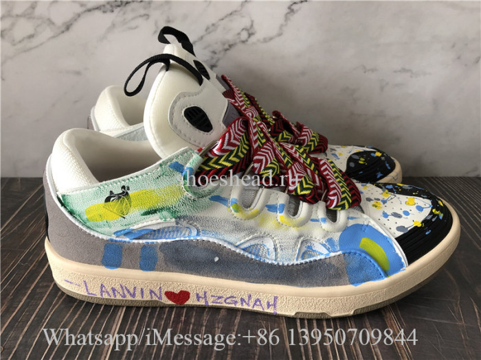 Lanvin Curb Sneaker Multicolor