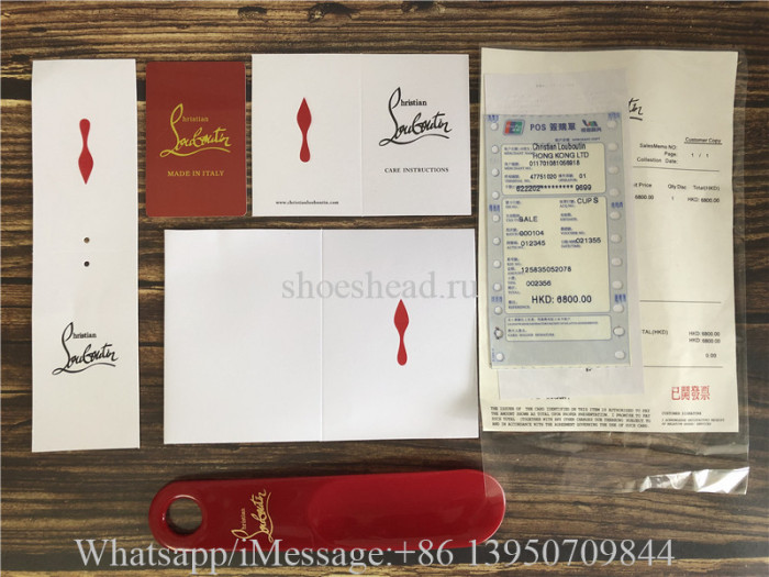 Christian Louboutin Flat Low Top Shoes