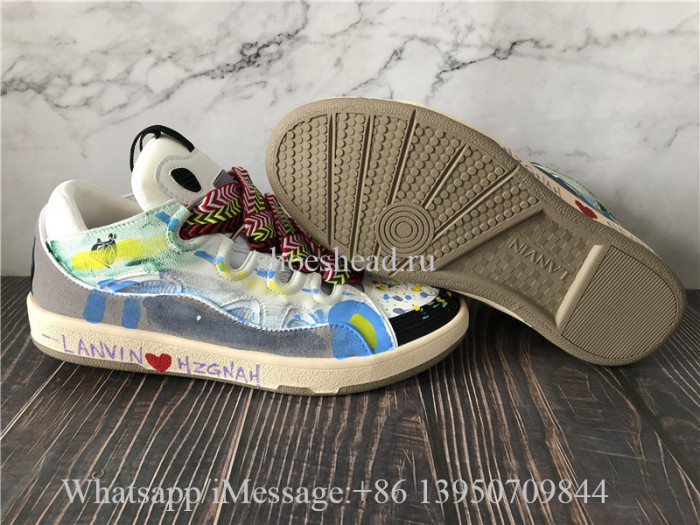 Lanvin Curb Sneaker Multicolor
