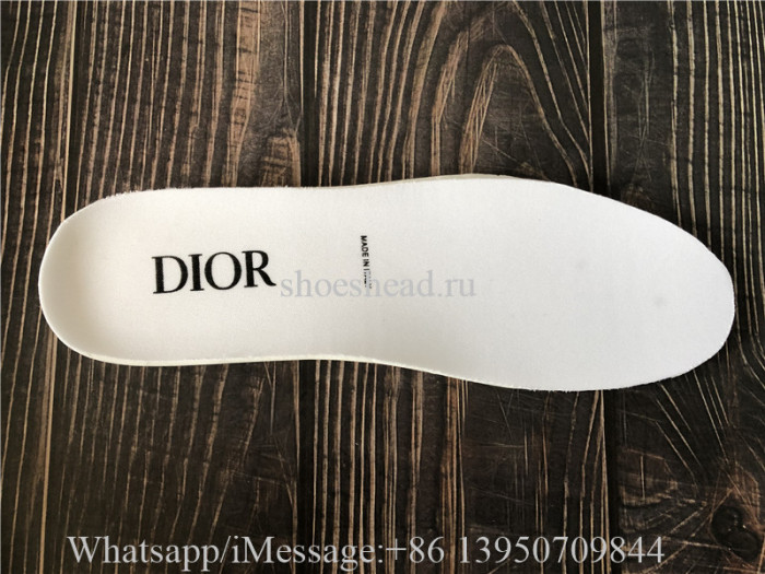 Dior B23 High Top Sneaker Yellow Oblique