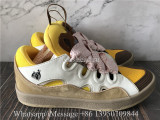 Lanvin Curb Sneaker Yellow White
