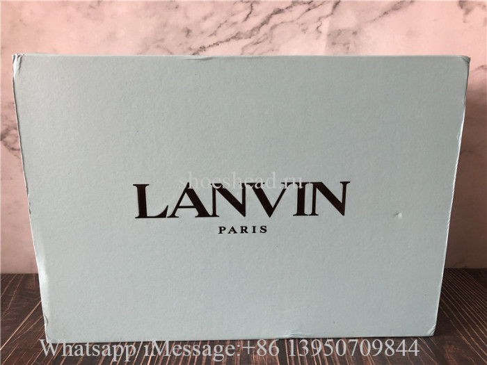 Lanvin Curb Sneaker Blue Grey