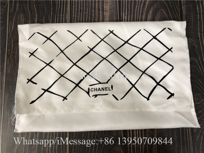 Original Quality Chanel Jumbo Caviar Double Flap Bag White 25cm