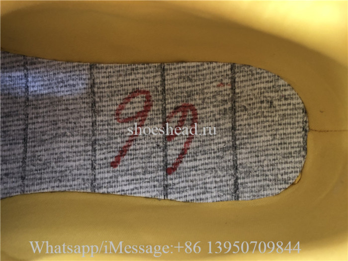 Lanvin Curb Sneaker Yellow White