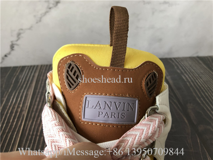 Lanvin Curb Sneaker Yellow White
