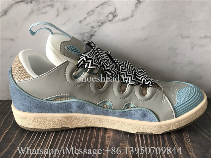 Lanvin Curb Sneaker Blue Grey