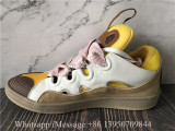 Lanvin Curb Sneaker Yellow White