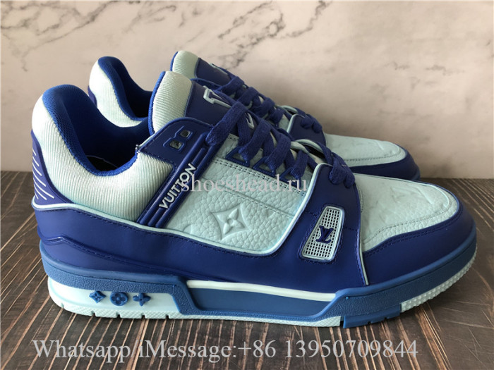 Louis Vuitton Trainer Sneaker Dark Blue