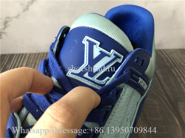 Louis Vuitton Trainer Sneaker Dark Blue