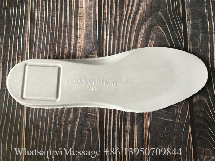 Louis Vuitton Trainer Sneaker White Green