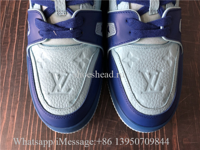 Louis Vuitton Trainer Sneaker Dark Blue