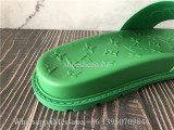 Louis Vuitton Green Slide