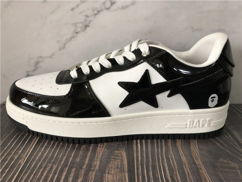 A Bathing Ape Bape Sta Low Black Sneaker