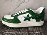 A Bathing Ape Bape Sta Low Green Sneaker