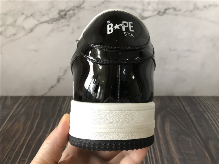 A Bathing Ape Bape Sta Low Black Sneaker