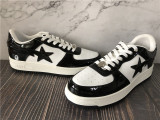 A Bathing Ape Bape Sta Low Black Sneaker