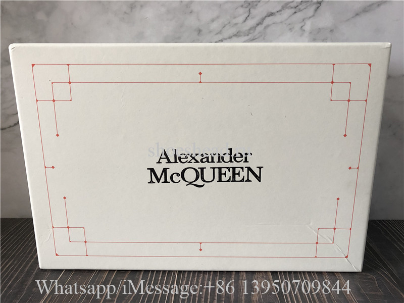 Super Quality Alexander McQueen Oversized Sneaker White Grey Suede