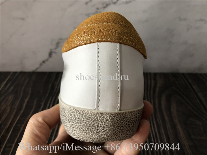 Golden Goose Super-Star Sneakers White Leather With Golden Tab
