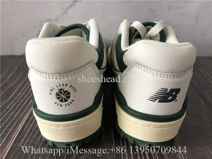 New Balance 550 Aime Leon Dore White Green