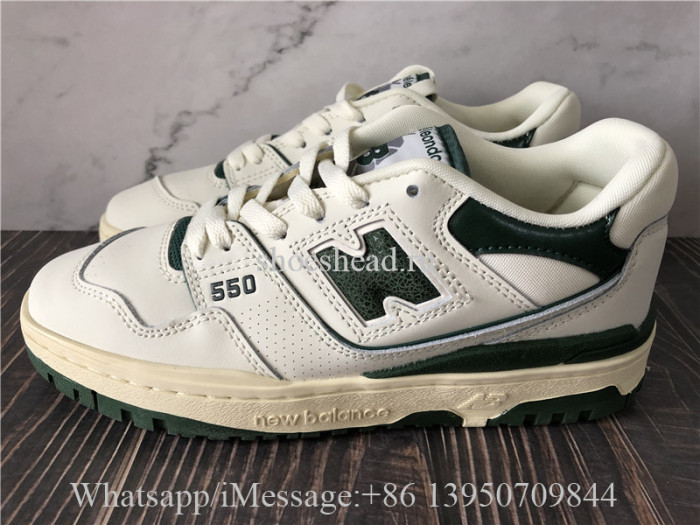 New Balance 550 Aime Leon Dore White Green