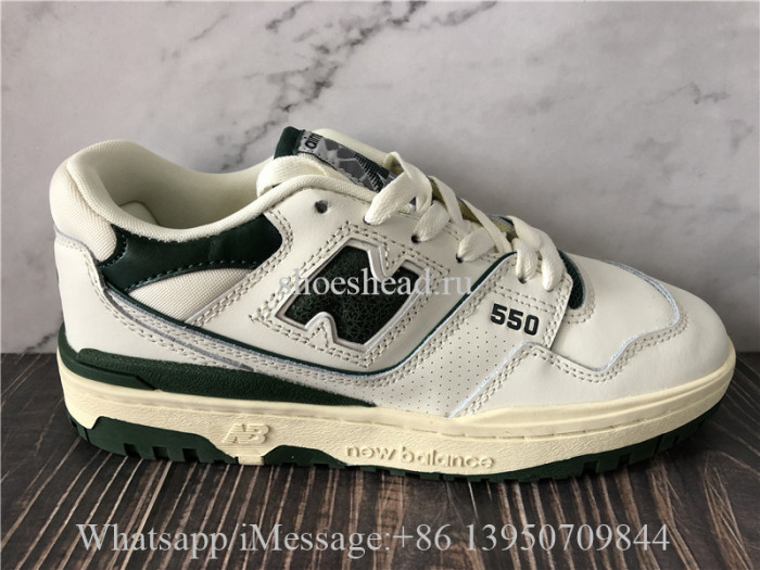 New Balance 550 Aime Leon Dore White Green