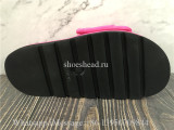 Louis Vuitton  Monogram Logo Sandals Pink